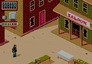 Back to the Future Part III (Europe) screen shot game playing